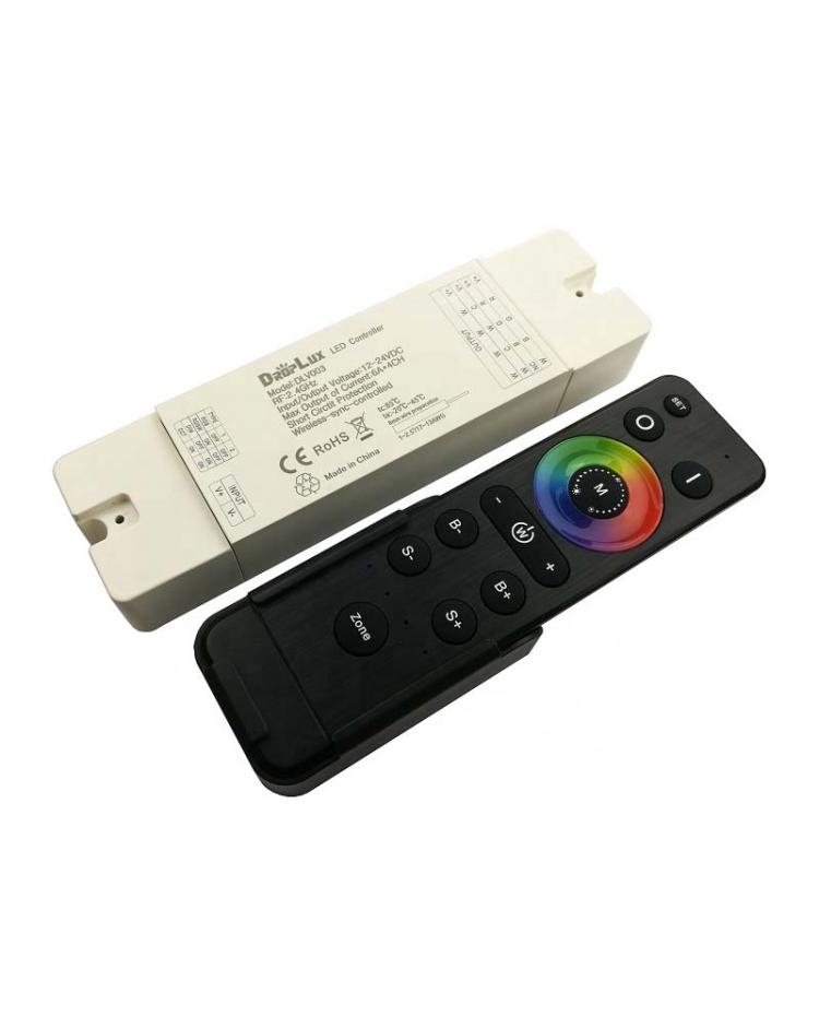 4 IN 1 Wireless Sync Control With Remote For RGBW LED Lights