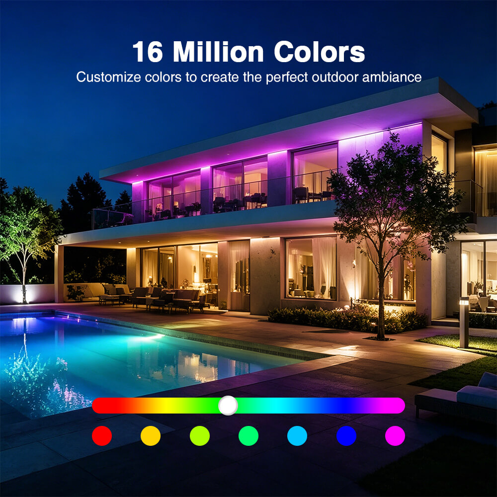 16 million colors customizable