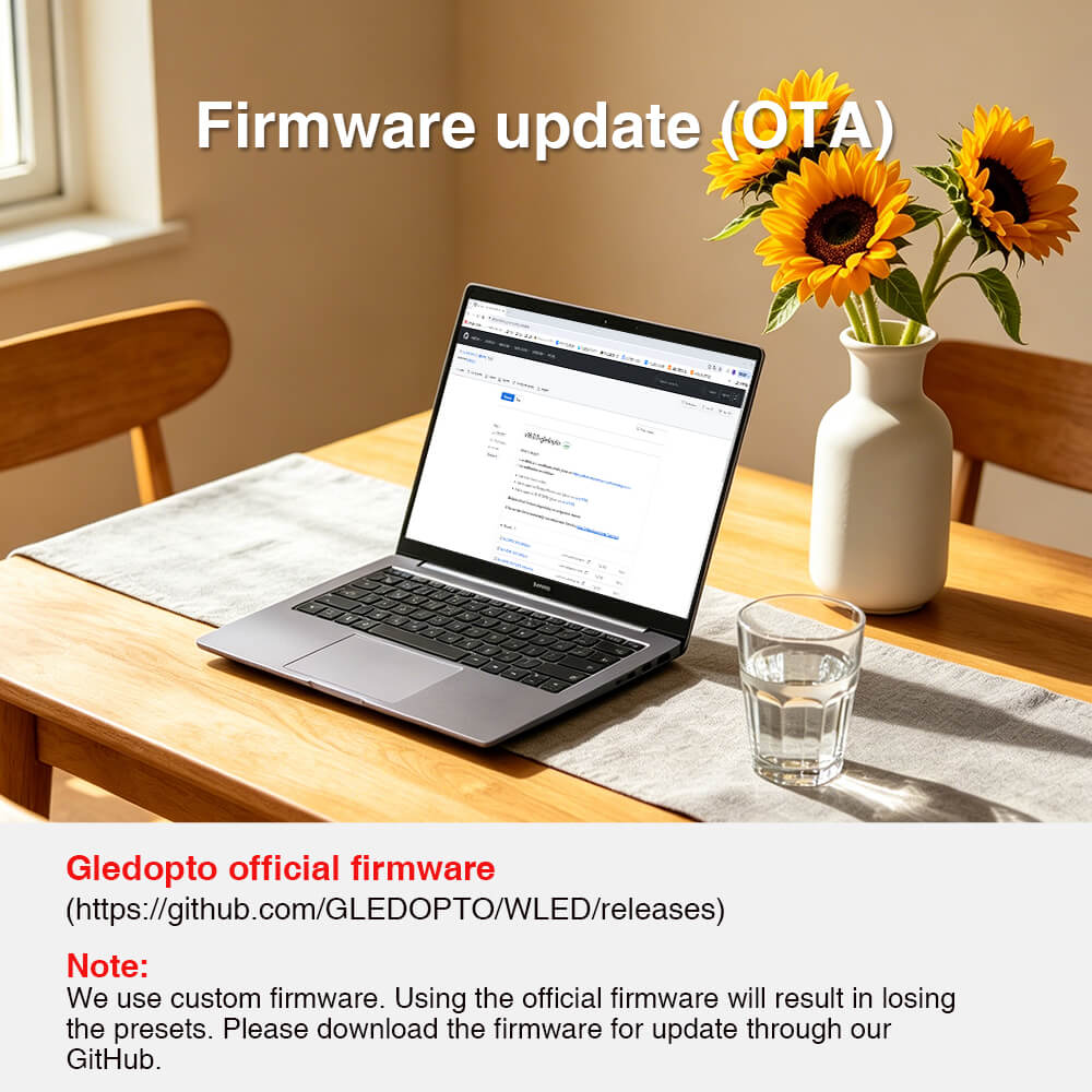 Firmware upgradeable