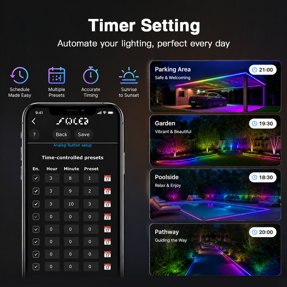 Timing setting