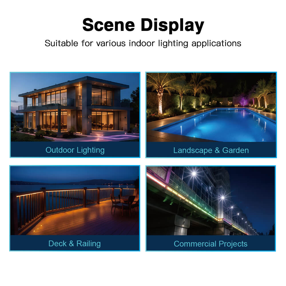 Where you can use the IP67 waterproof Gledopto WLED controller