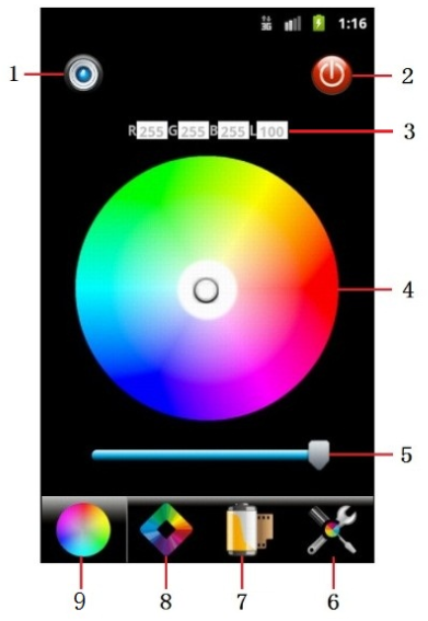 RGB WIFI LED controller