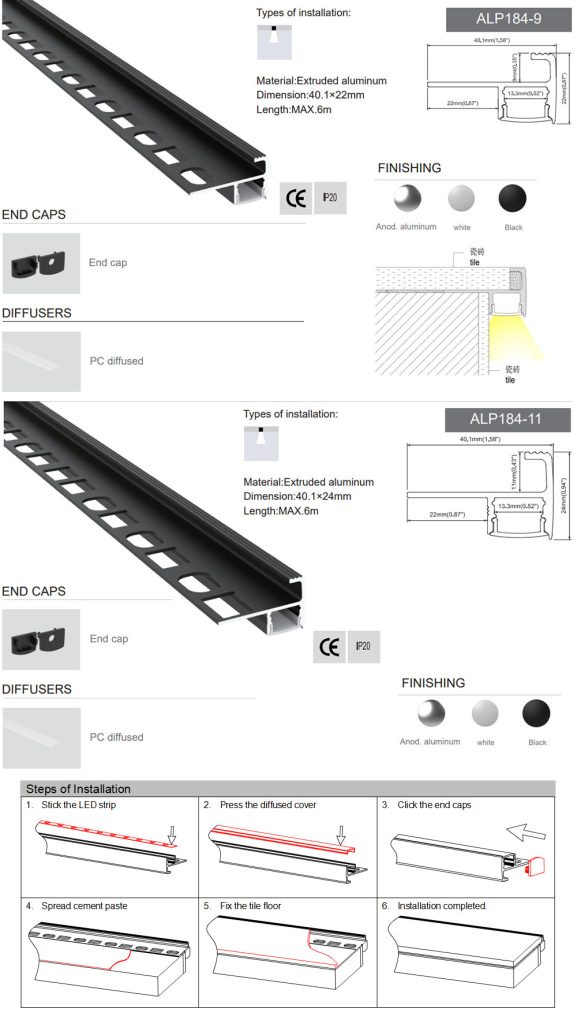 How To Install LED Lighting Channels For Stairwell