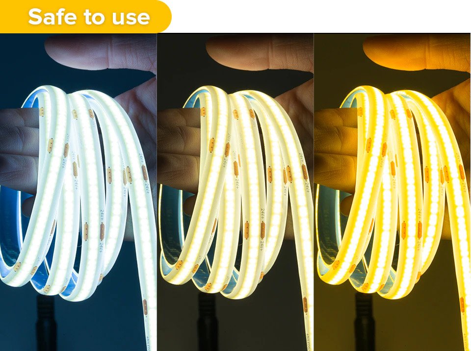 Waterproof COB LED Strip Lights