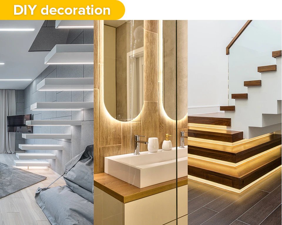 Where you can install the surface coated waterproof COB LED Strips