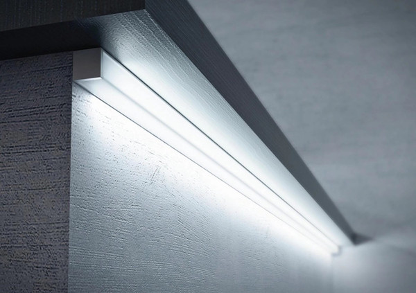 Corner Mounted LED Profiles For Under Cabinets