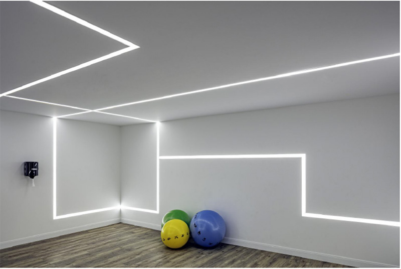 Hide LED Strips On Ceilings Or Walls