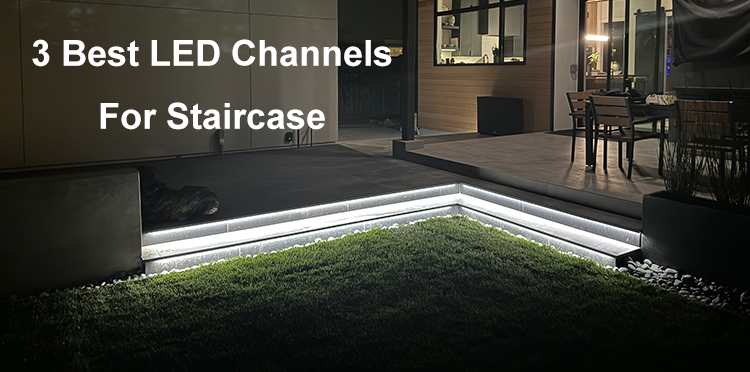 3 Best Aluminum LED Channels For Staircase Lighting