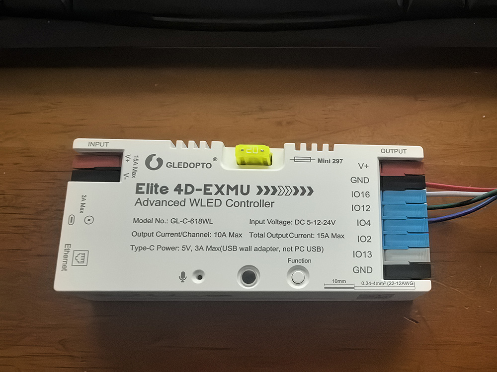 WLED ESP32 controller