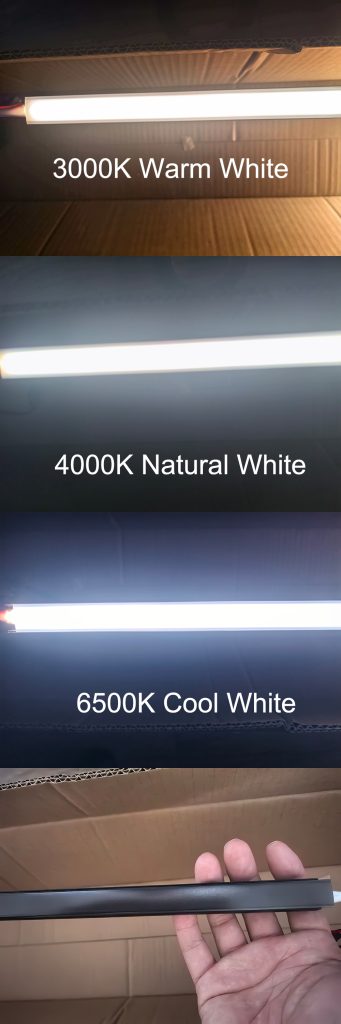 Black LED Channel And Diffusers