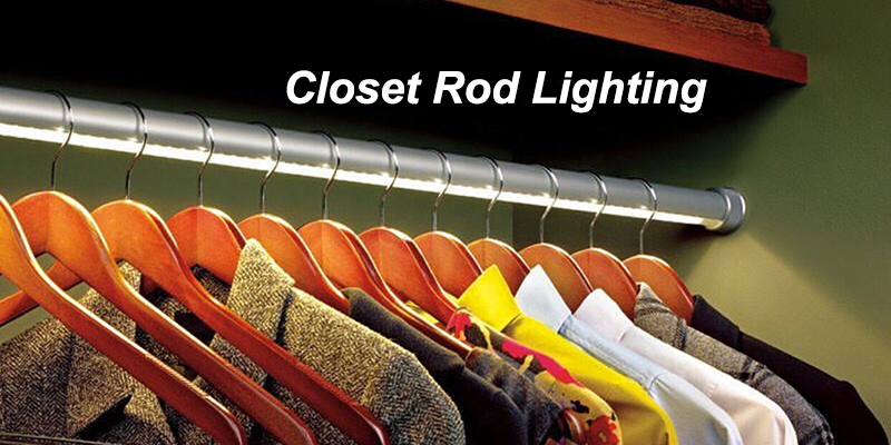 Hanging Rod Lighting: How to Brighten Your Closet
