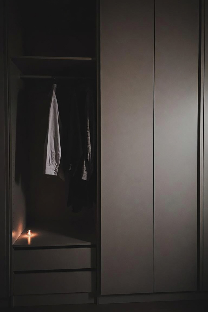 dim closet