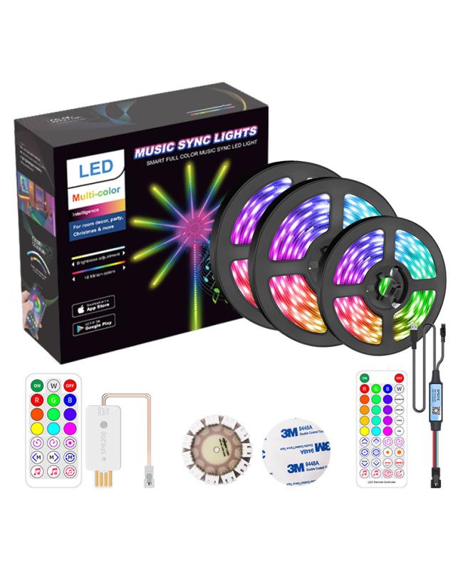 Music Syncing LED Light Strip Kit