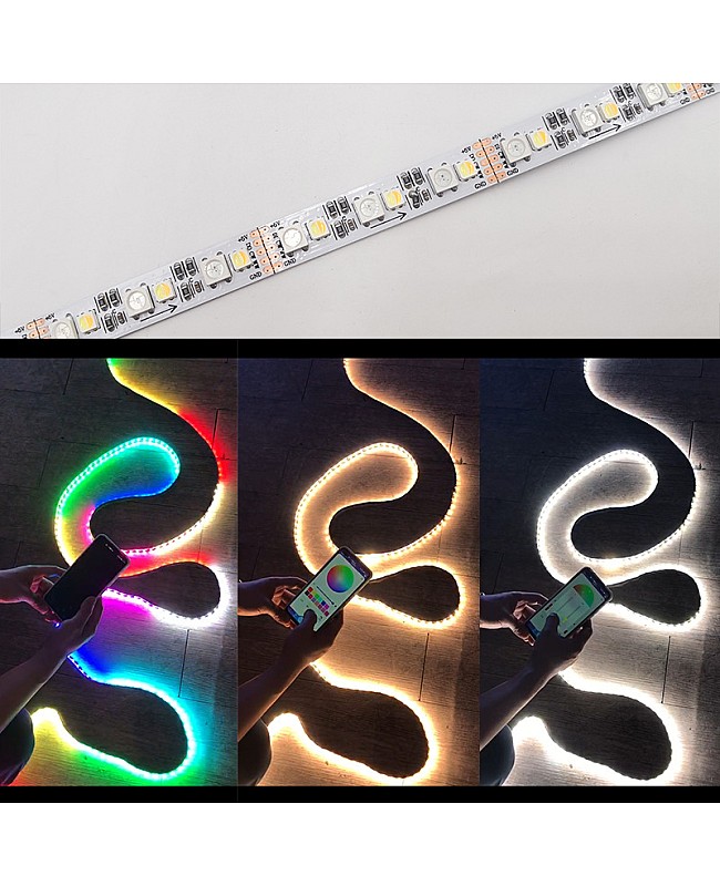 addressable rgb cct led strip