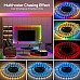 You can use the 12V SK6812 LED strips for home smart decoration.
