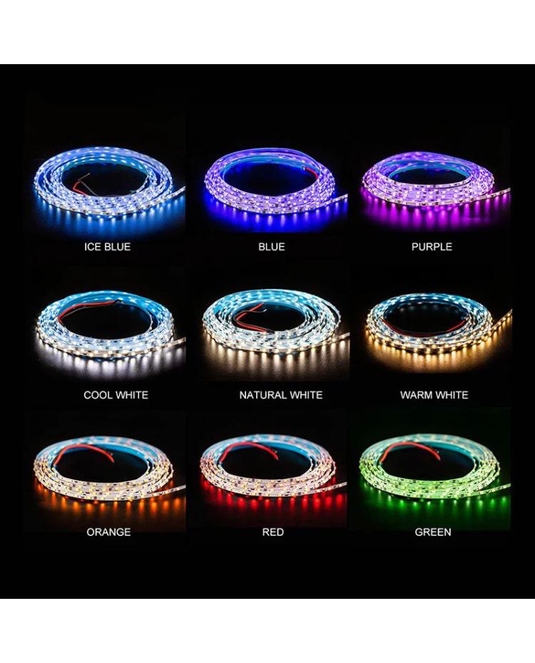 3mm 12VDC SMD 3014 LED Strips Dimmable