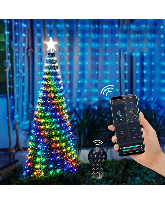 WS2812B LED Christmas Tree Light Multicolor Indoor DIY 5VDC