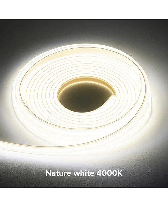 220V Natural White COB LED Strips
