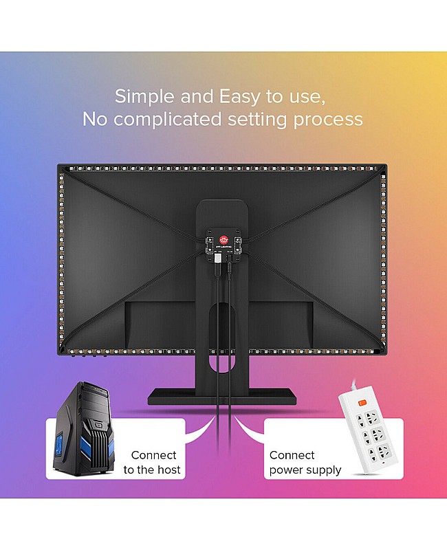 computer ambient lighting diy