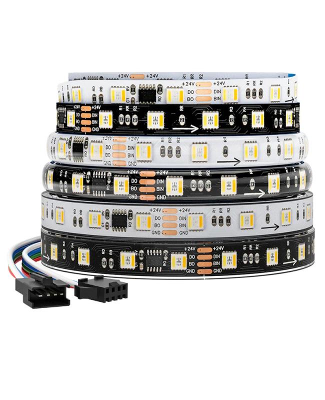 WS2805 RGBCCT Addressable LED Strips 12V/24V