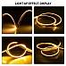 COB LED side emitting tapes ideal for edge lighting, cove lighting, etc