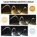 The side emitting strip lights have warm white, natural white, and cool white products available