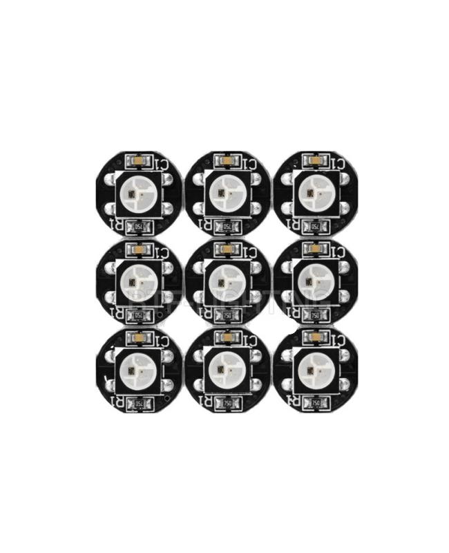Black SK6812 SMD LEDs