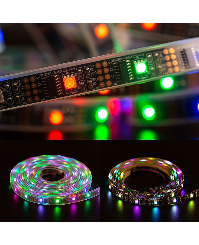 ws2801 ic led strip lights
