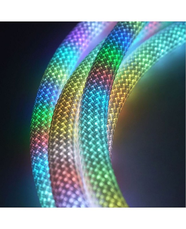 Round Reticulate WS2812B Addressable Neon Lights For Rooms