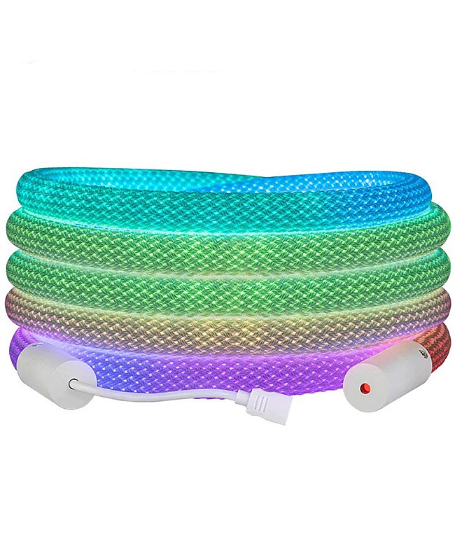 Round Reticulate WS2812B Addressable Neon Lights For Rooms