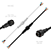 IP67 2 pin waterproof connector for LED strip lights