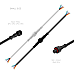 4 pin IP67 LED connector for RGBW LED strip connections