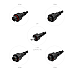 IP67 screw locking connector for LED light installations