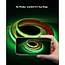 WS2811 COB LED strip with warm cool white