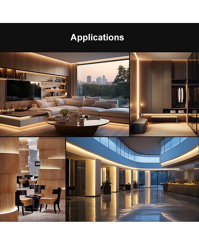 The Applications Of High Power COB Strip Lights