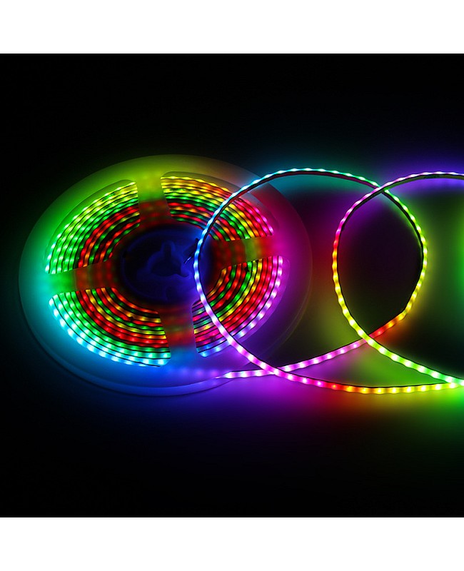 5V 2.7mm programmable LED strip for animation