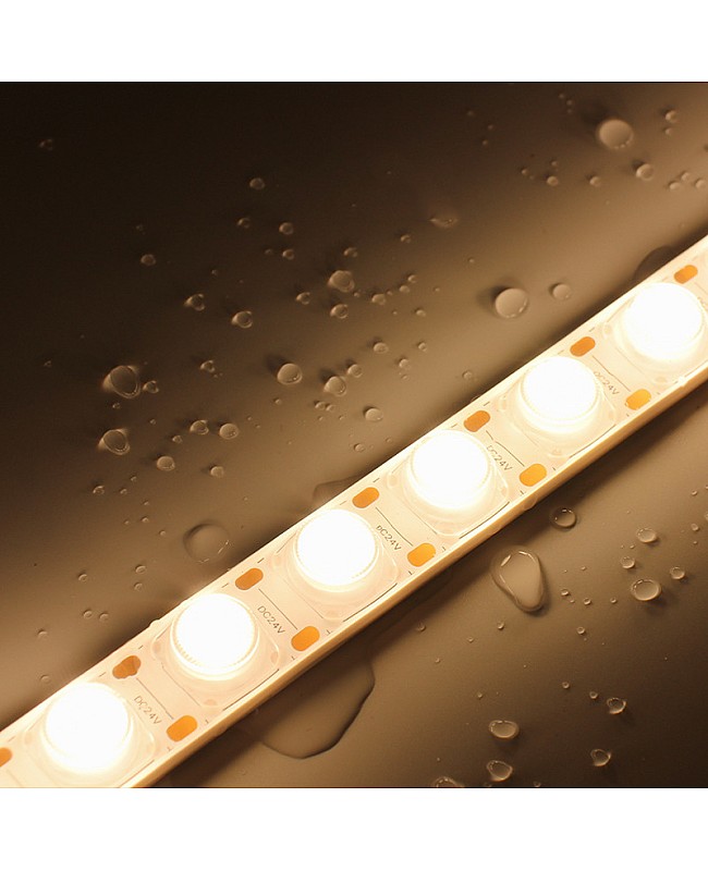 The IP rating is IP67, you can use the wall washer LED strips for oudoors.