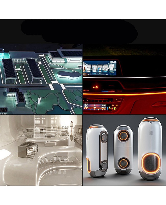 low-profile LED strips applications for model and DIY projects