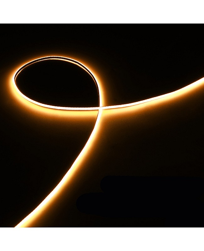3000k warm white 2mm continuous glow LED strips lighting pictures