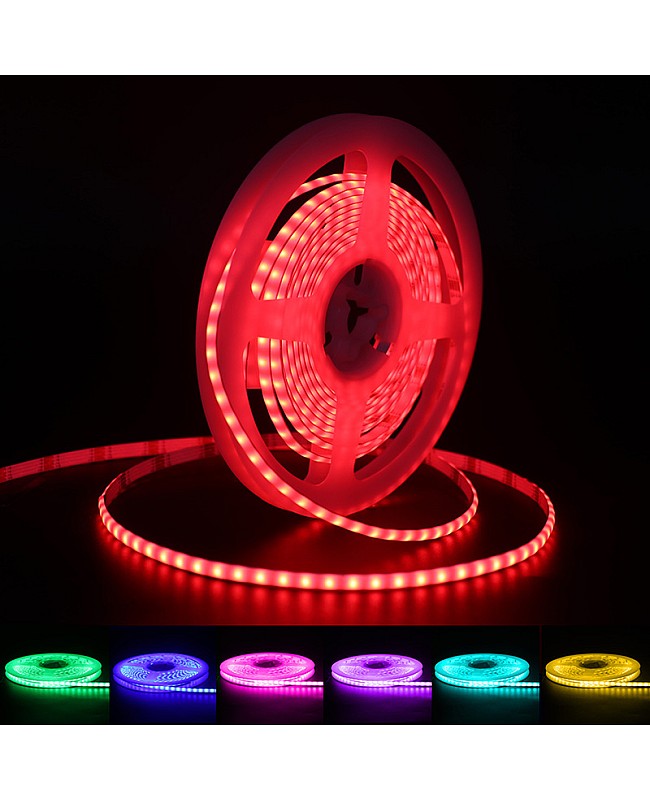 Battery Powered COB RGB LED Strips