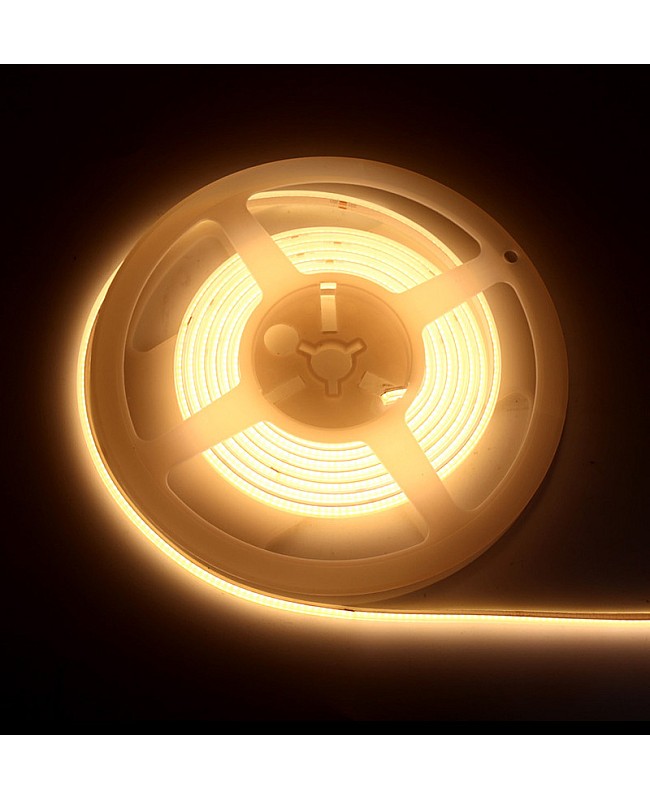Warm White COB LED Tape Lighting