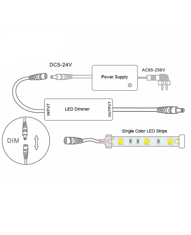 led dimmer 12v dc