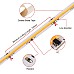 The structure of the warm white addressable COB LED strip lights