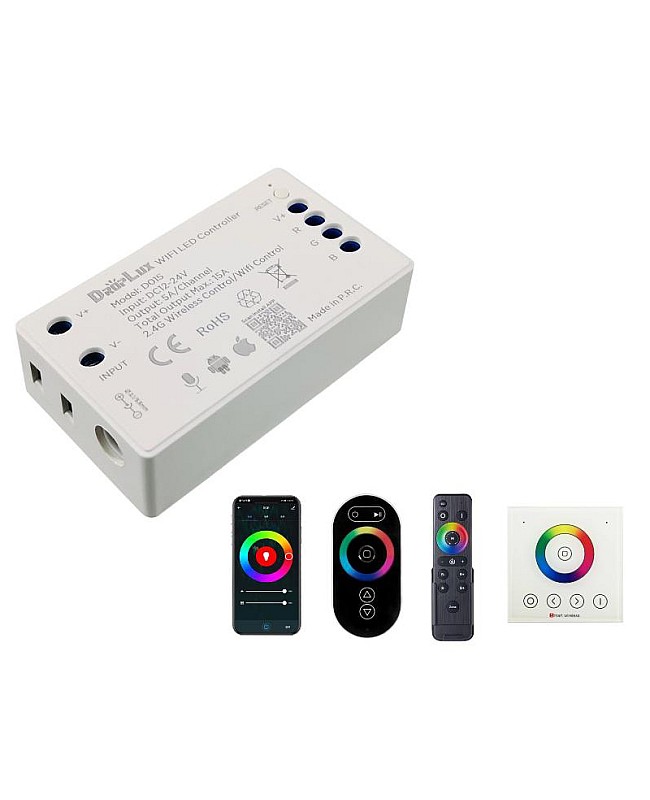 24V RGB Controller With WIFI Control