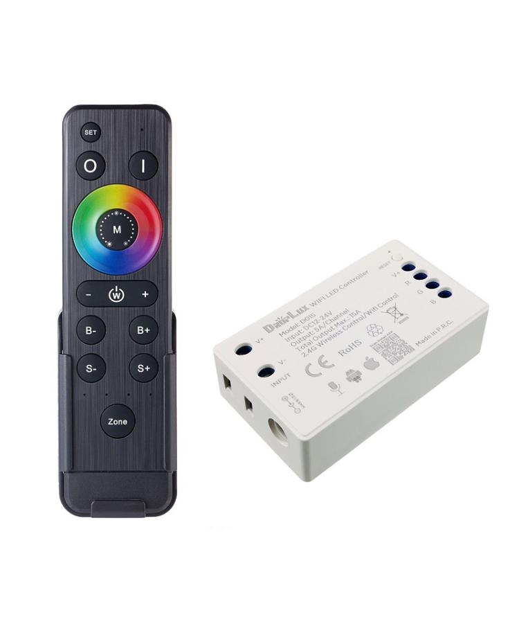 Moes RGB+CCT LED Controller 12-24V ZLD-RCW Zigbee compatibility
