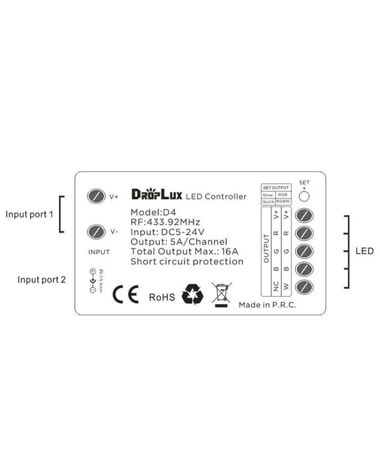 DC5‑24V 360W LED Strip Light Controller Colorful RGB Module Control Brightness 
