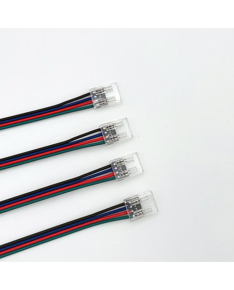 2/3/4/5/6Pins Solderless COB LED Strip Connectors