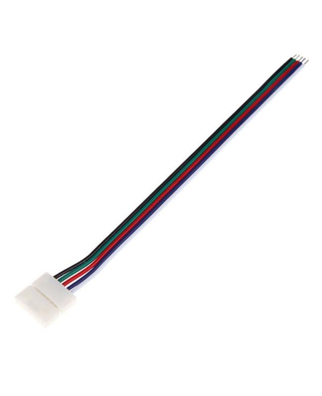 Single Side 4 PIN RGB LED Strip Connector