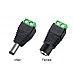 5.5/2.1mm Male Female DC Plug LED Connectors