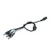 1 to 3 dc connector plug